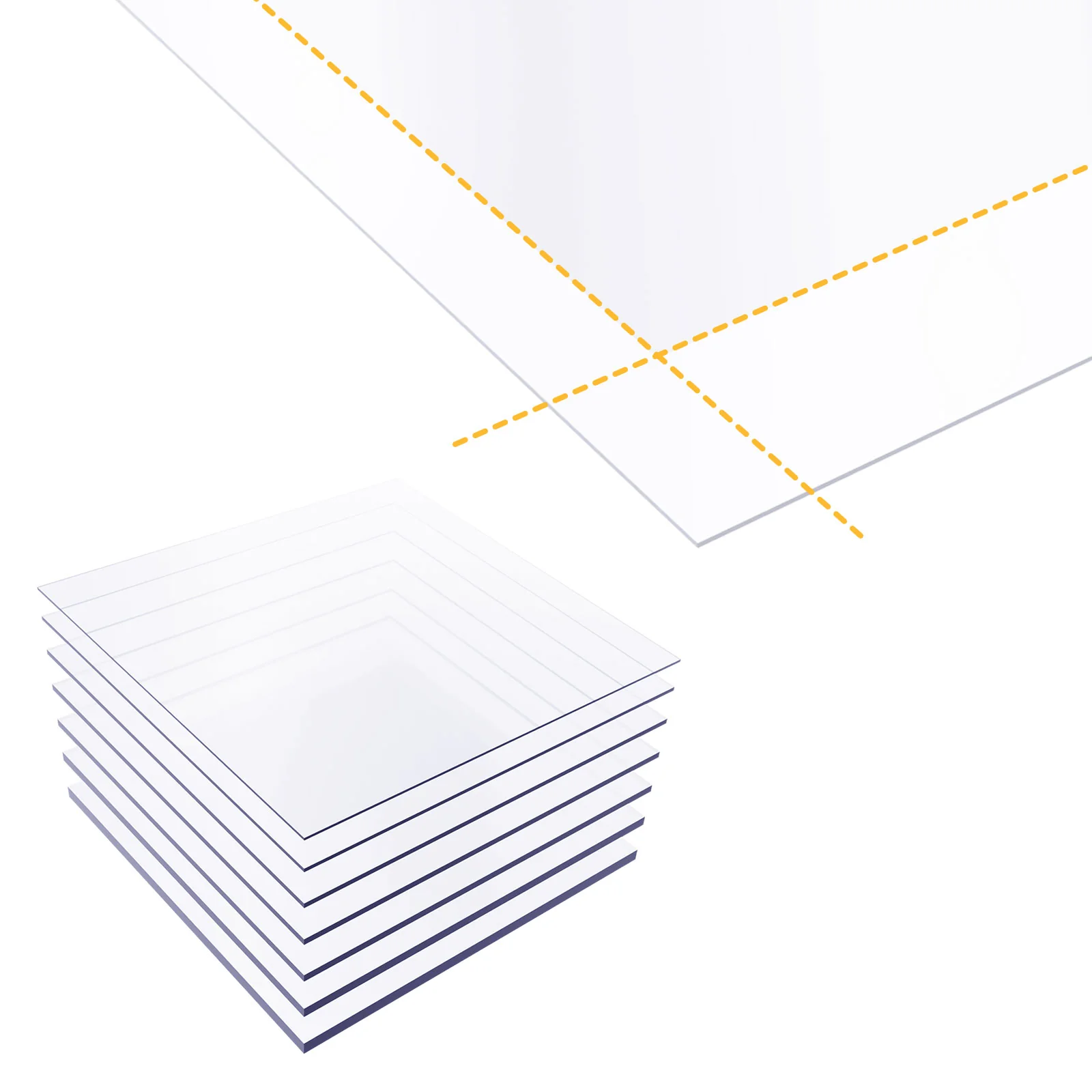 4mm Clear Acrylic Sheet Cut-to-Size