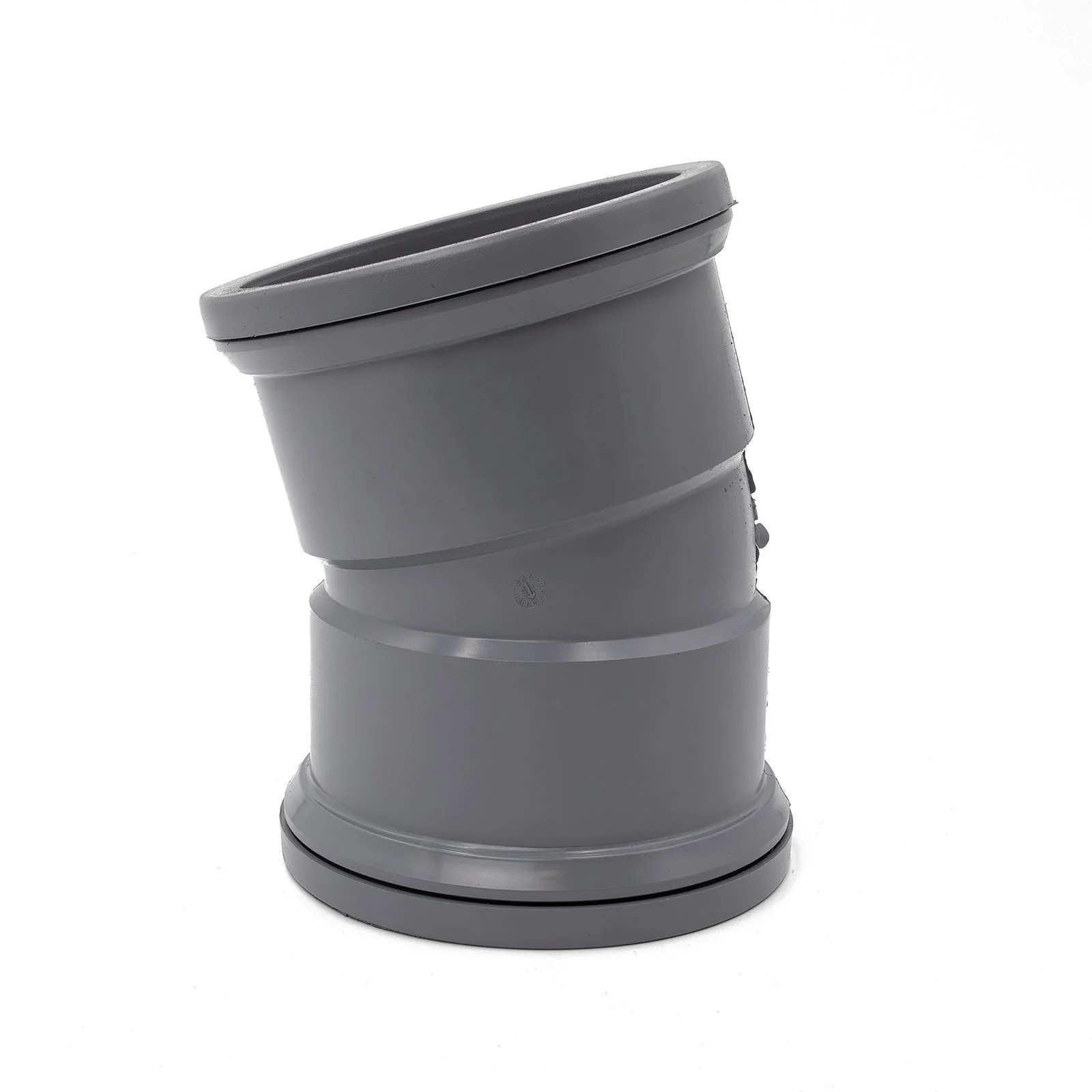 110mm Soil 15° Bend (Double Socket) - Image 3