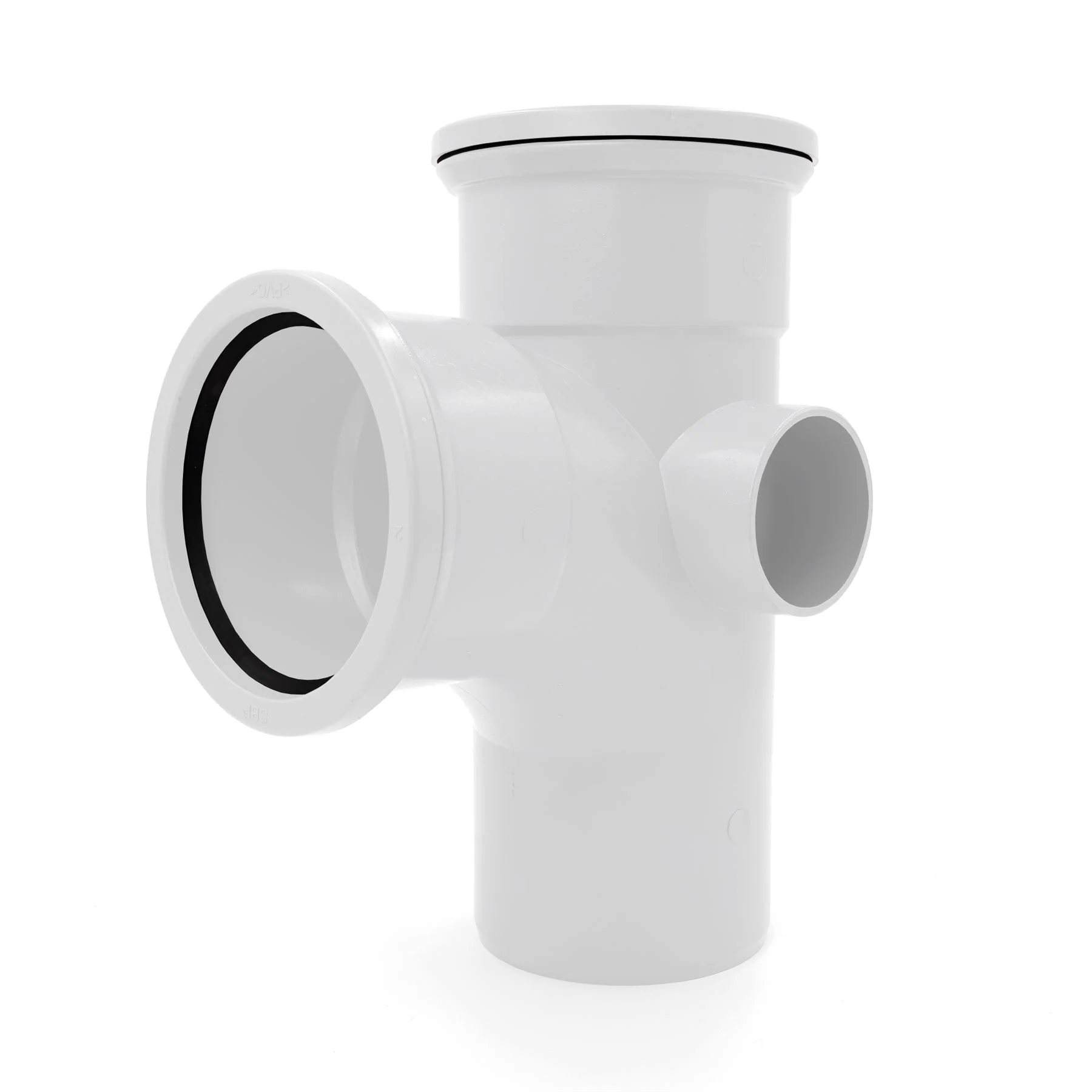 110mm Soil 90° Branch (Double Socket) - Image 2