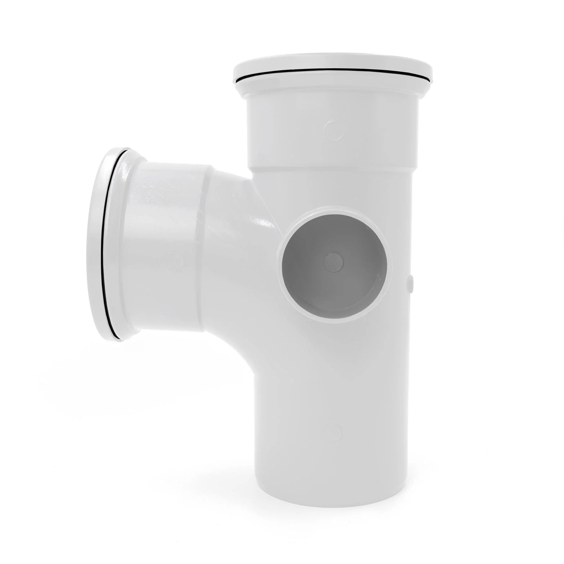 110mm Soil 90° Branch (Double Socket) - Image 3