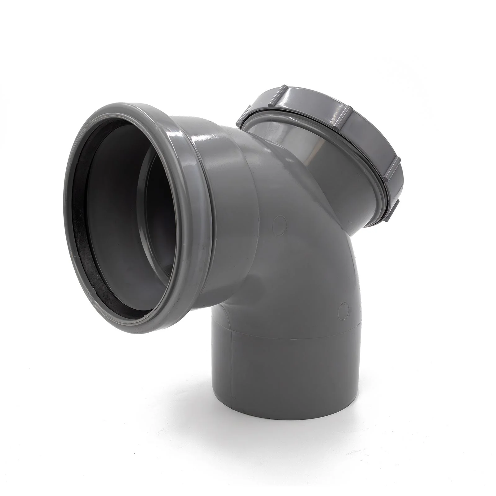 110mm Soil 90° Short Access Bend (Single Socket) - Image 12