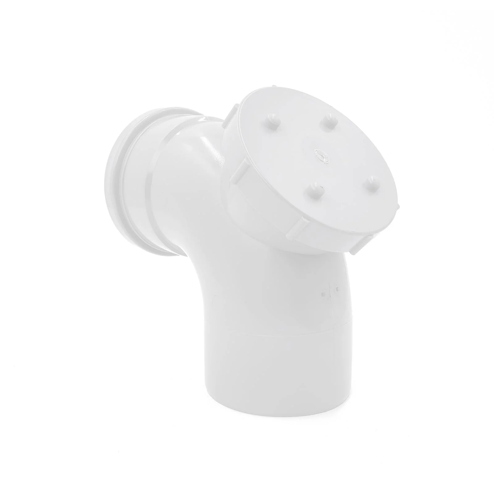 110mm Soil 90° Short Access Bend (Single Socket) - Image 3