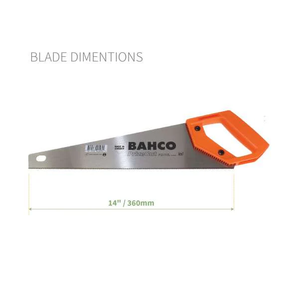 14" Fine Tooth Toolbox Saw - Image 6