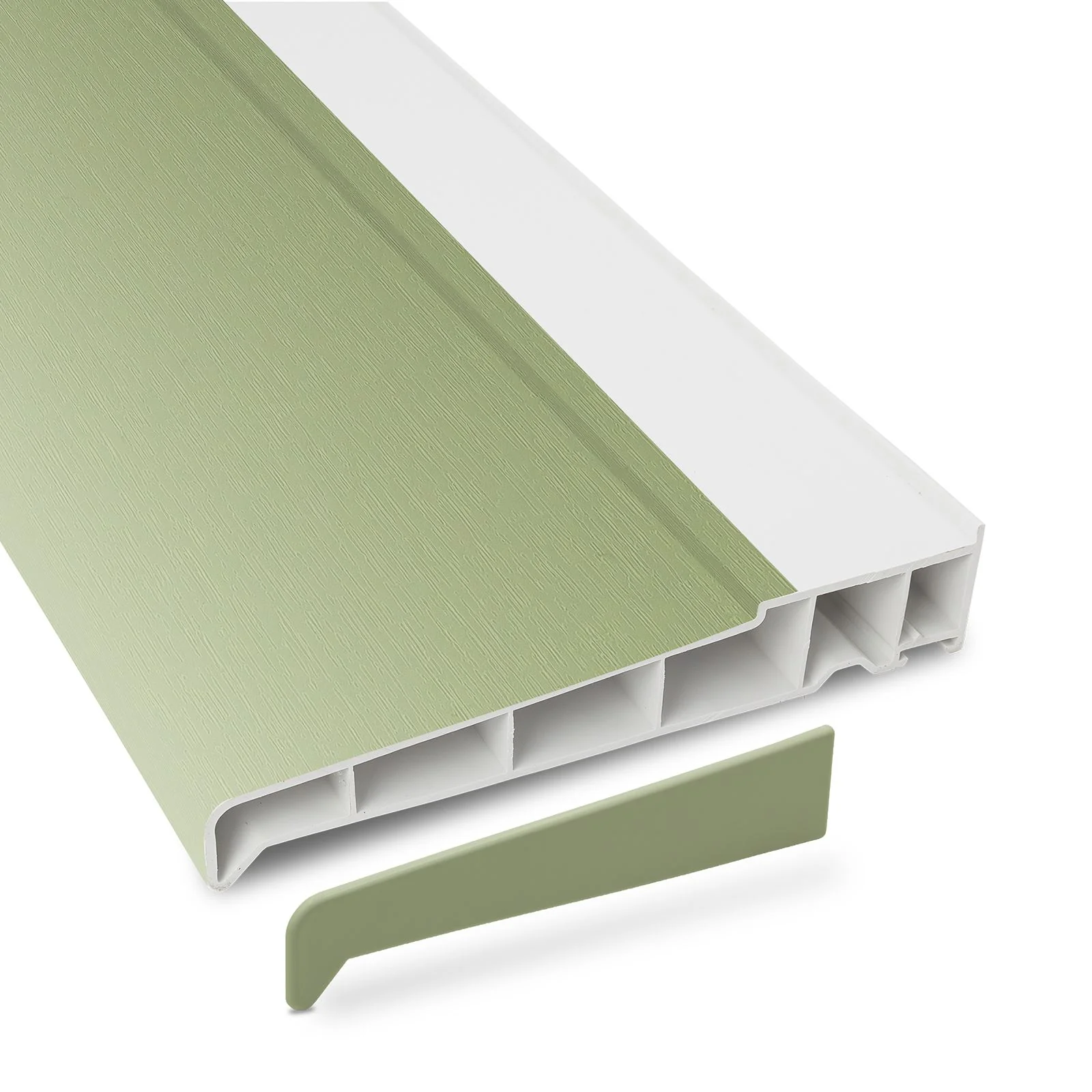 180mm Profile 22 Window Sill End Caps - Image 5