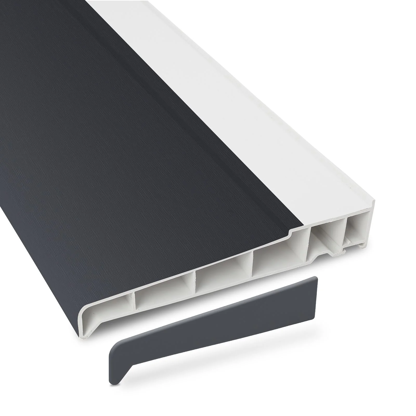 180mm Profile 22 Window Sill End Caps - Image 9