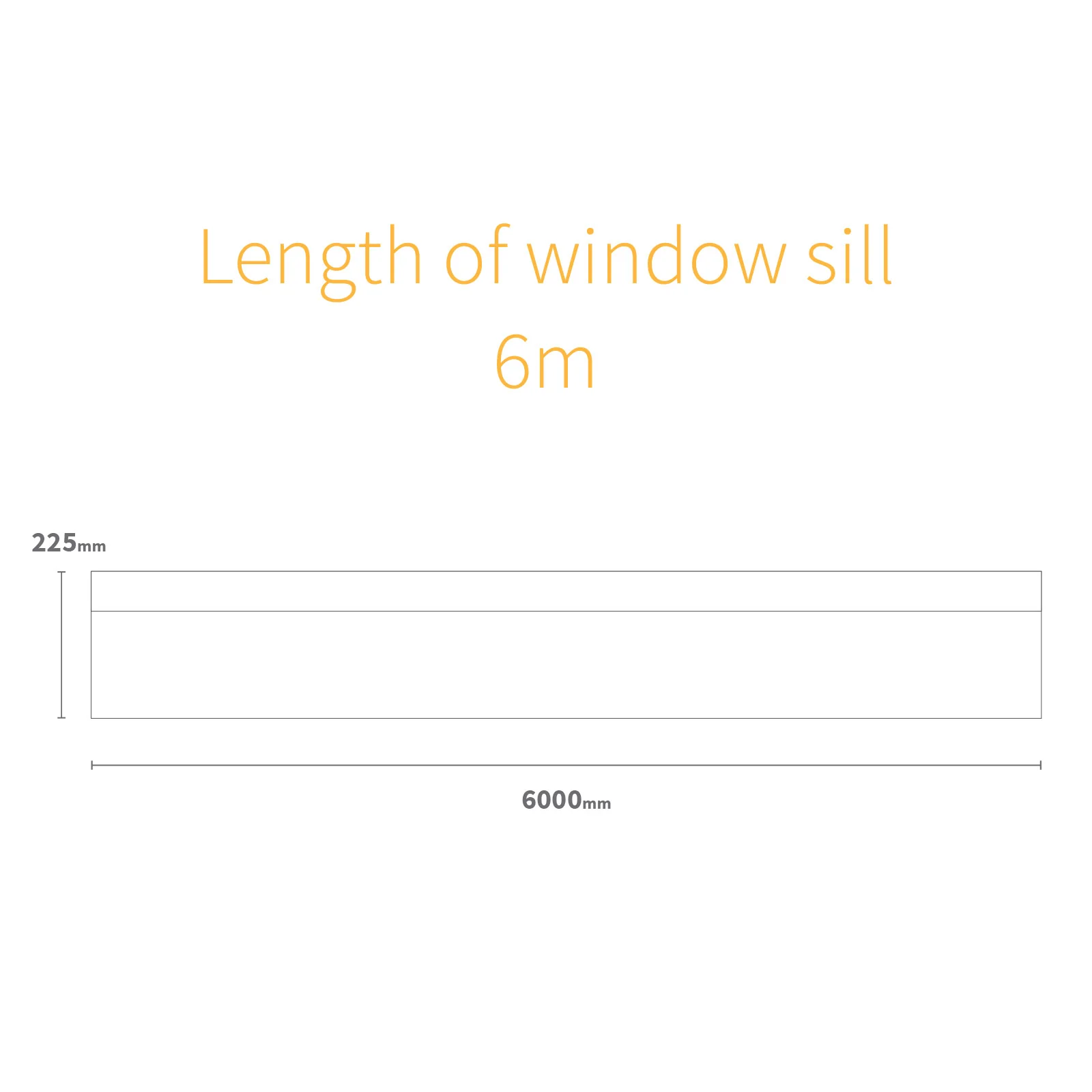 225mm Window Sill (6m) - Image 3
