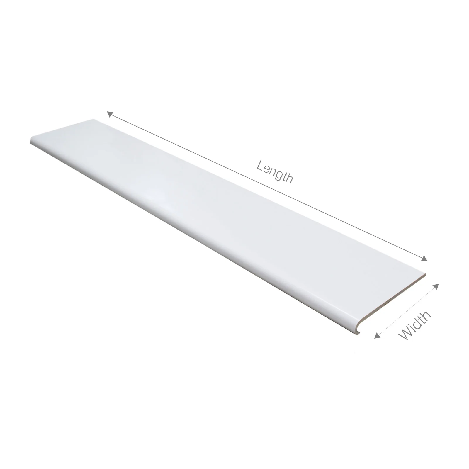Bullnose Window Board Cill Capping Cover (2.5m) - Image 3