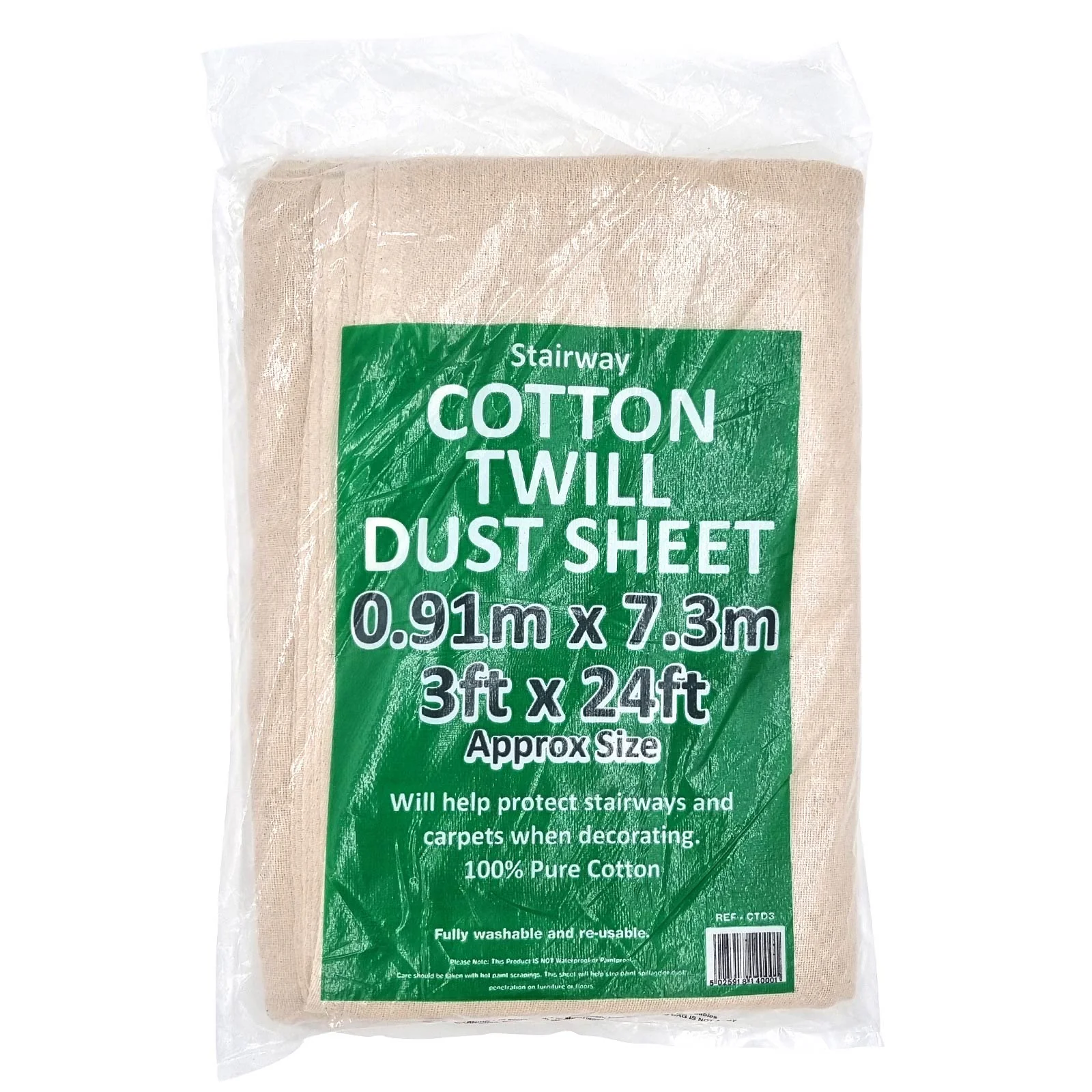 Cotton Dust Sheet - Image 3