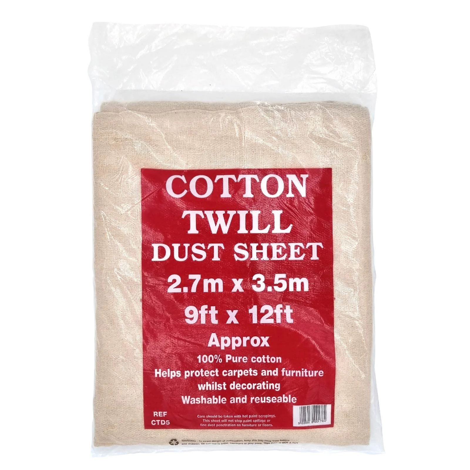 Cotton Dust Sheet - Image 7