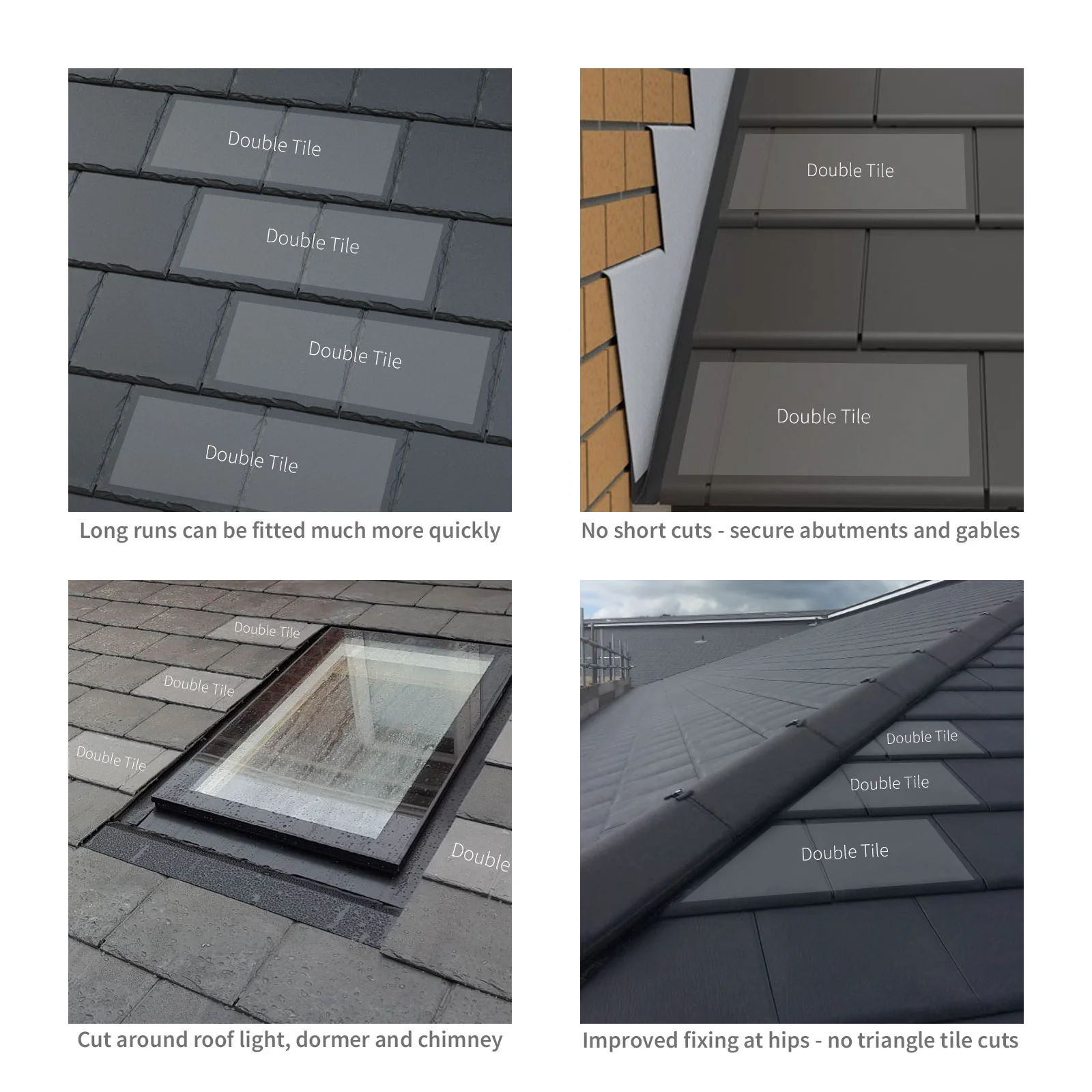 Envirotile Slate Double Tile - Image 4