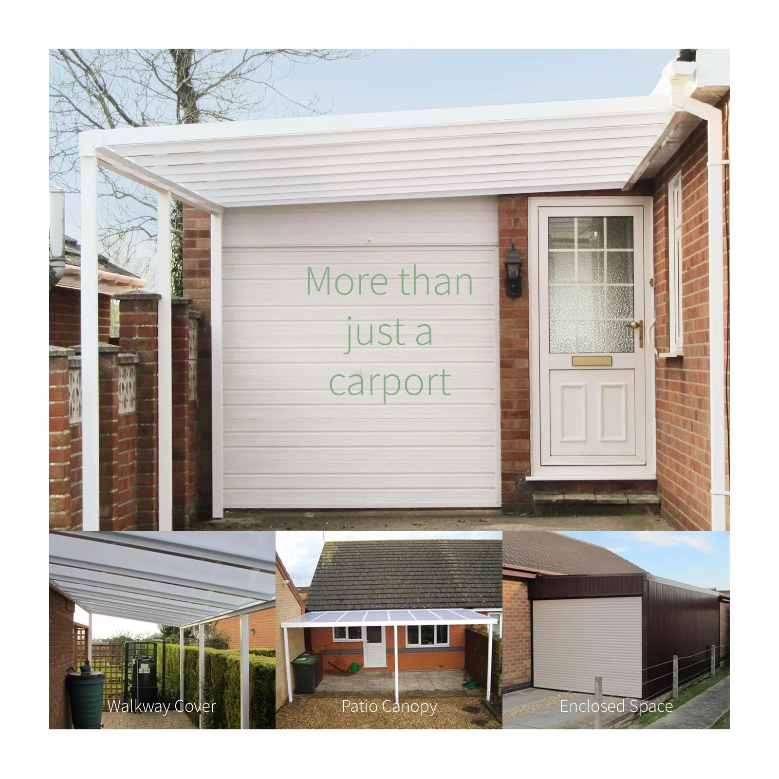 Evolution Canopy Carport Kit (White/Heatguard) - Image 3