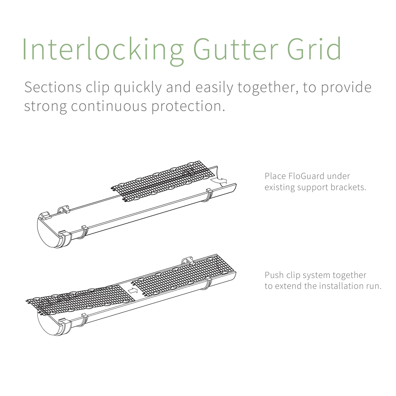 FloPlast FloGuard Gutter Grid - Image 7