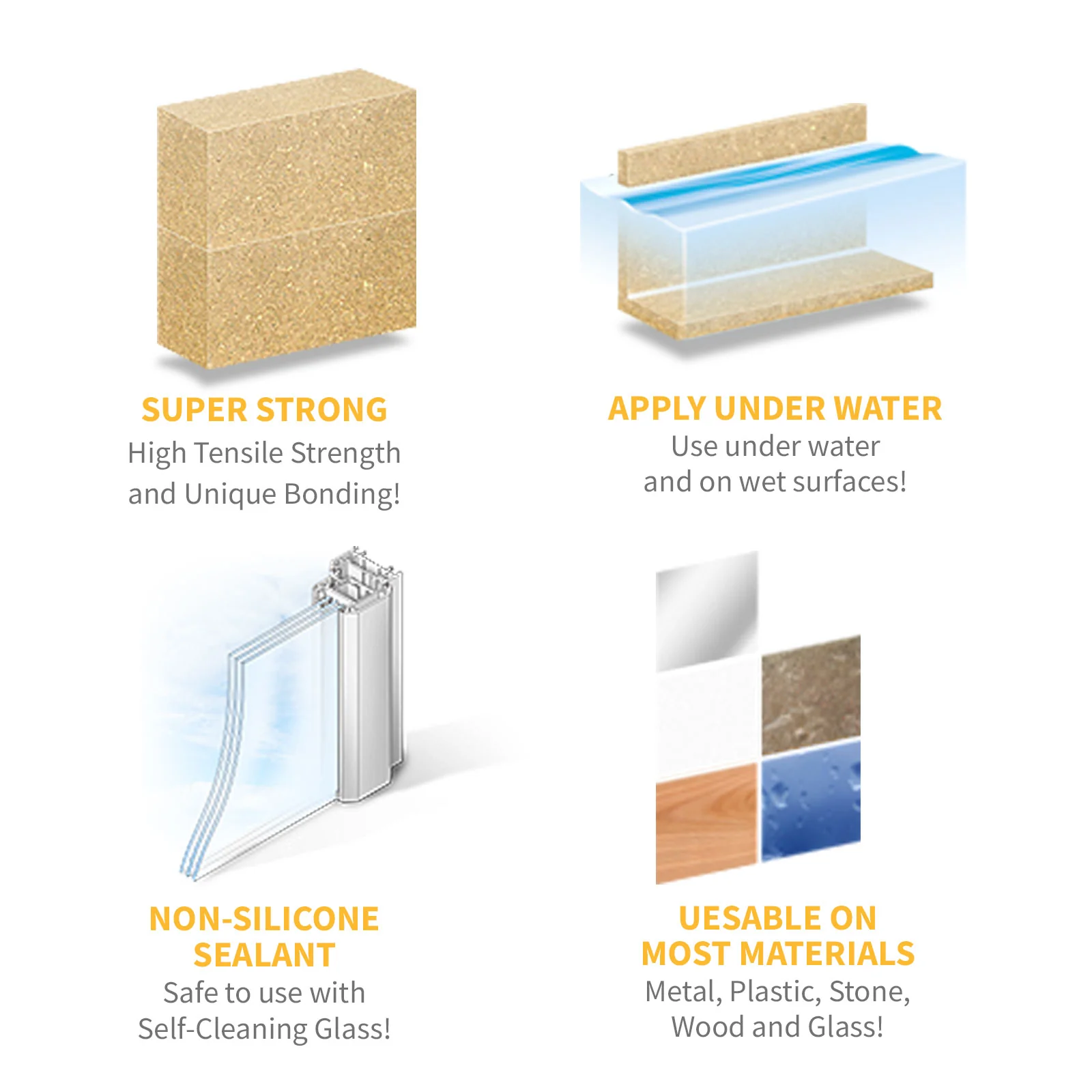 GB Pro Advanced Polymer Adhesive Sealant - Image 4