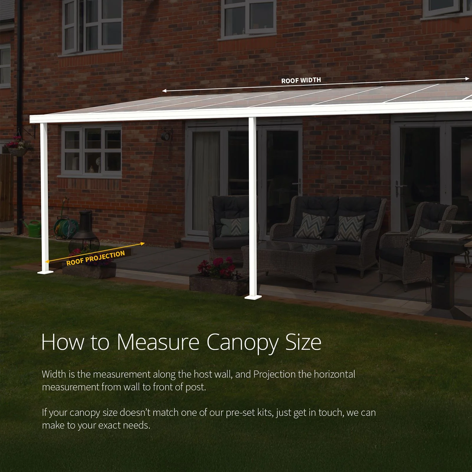 Glass-Like Evolution Canopy (Solid Polycarbonate) - Grey - Image 6