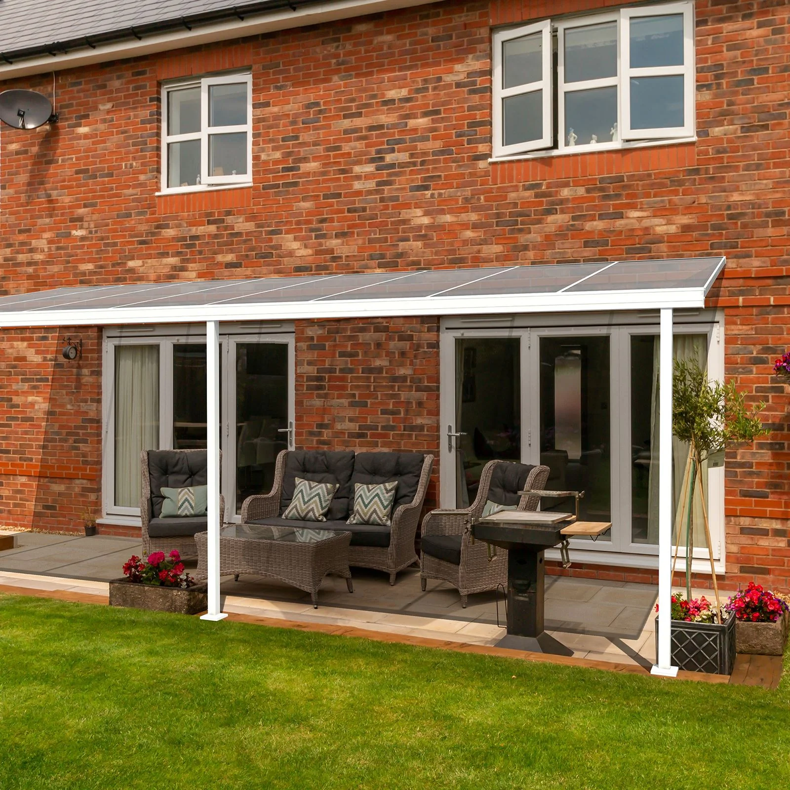 Glass-Like Evolution Canopy (Unglazed) - White - Image 12
