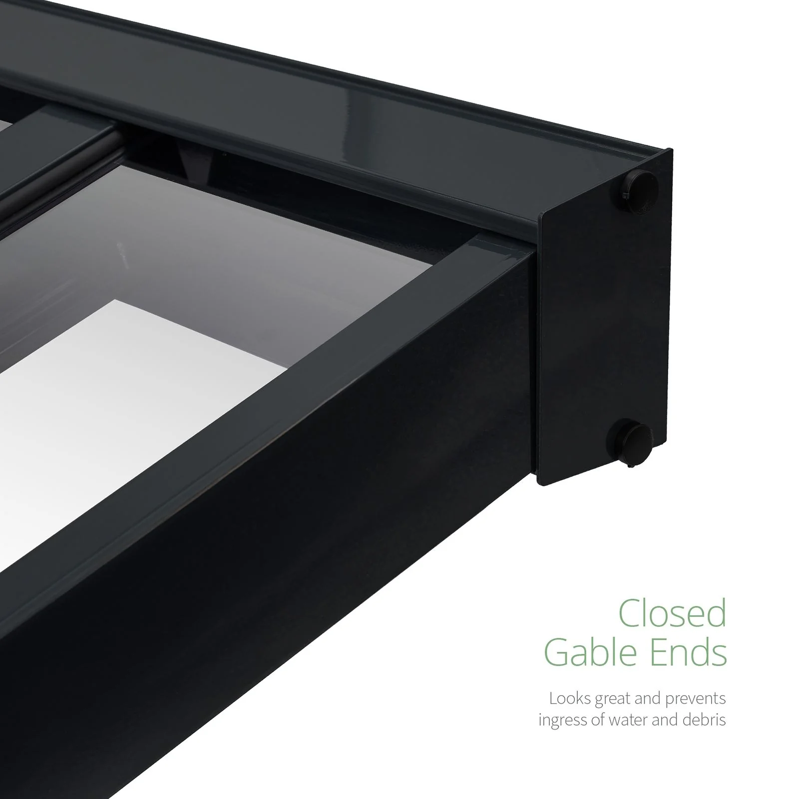 Glass-Like Evolution Canopy (Unglazed) - White - Image 4