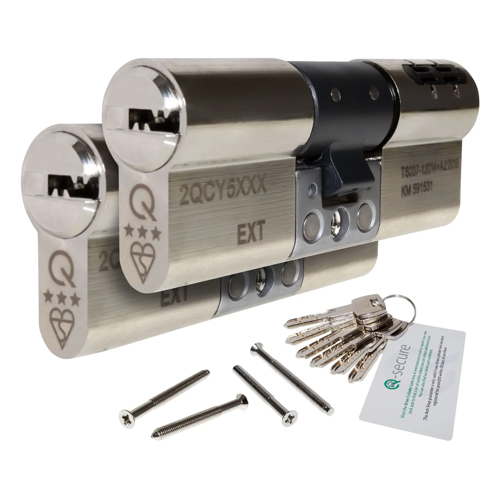 greenteQ Orion 3* Keyed-Alike Euro Cylinder - Image 10