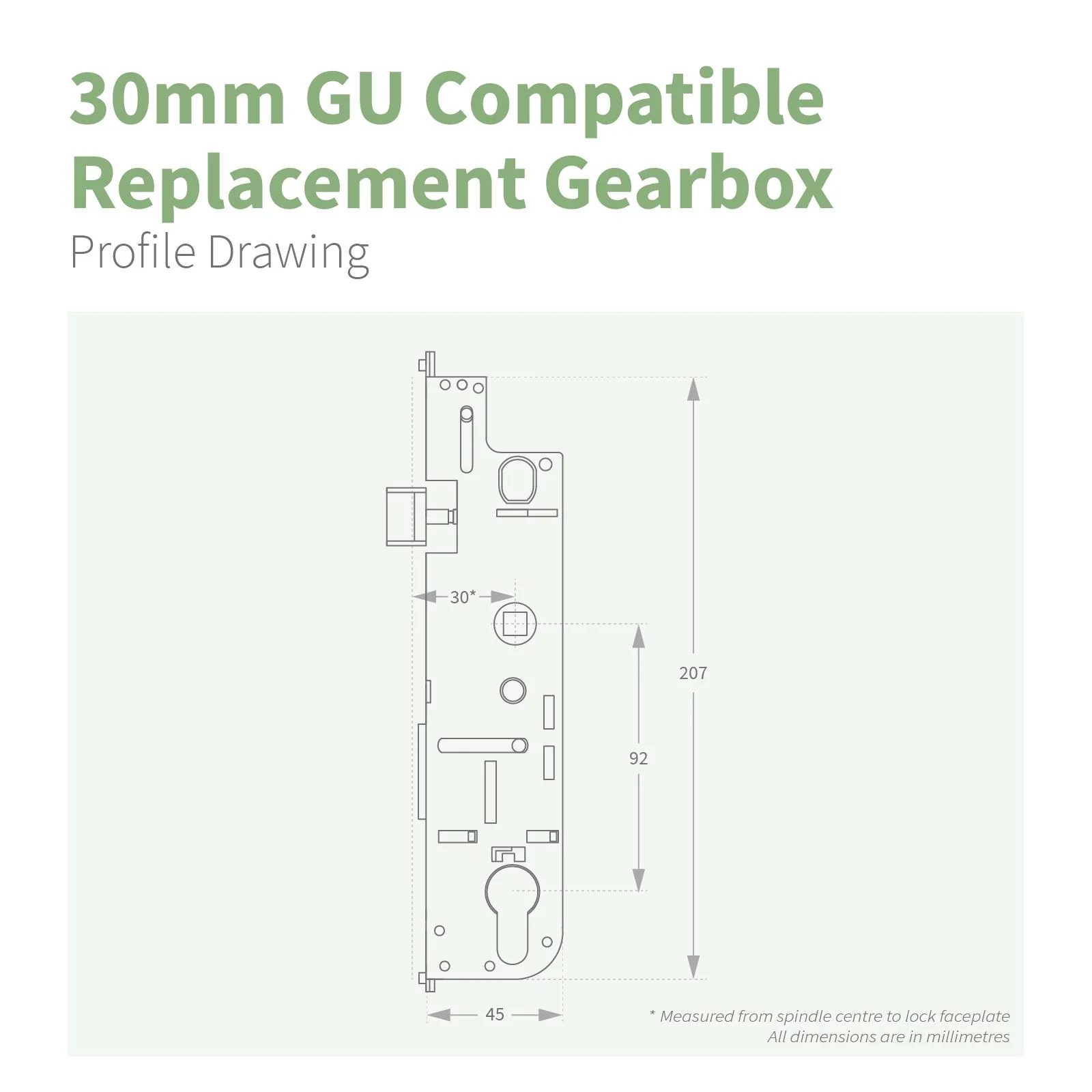 GU Replacement Gearbox (Old Style) - Image 7