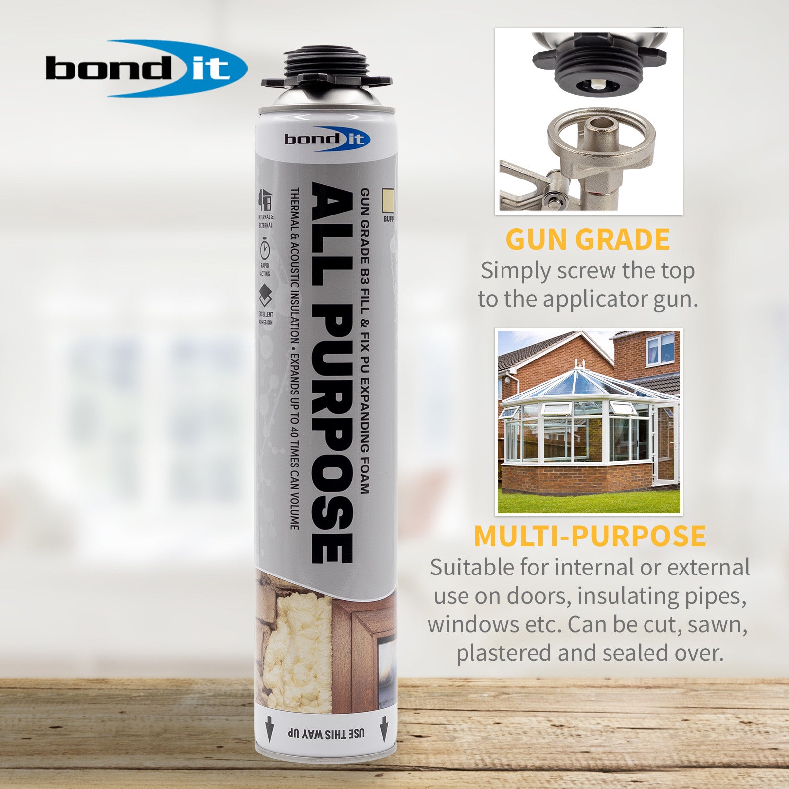 Gun Grade PU Foam Filler - Image 4