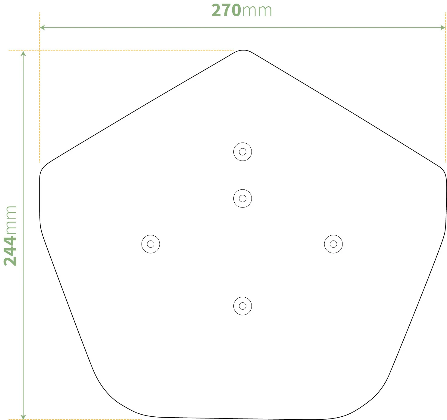 Klober Dry Verge Univeral Angle Ridge End Cap - Image 3