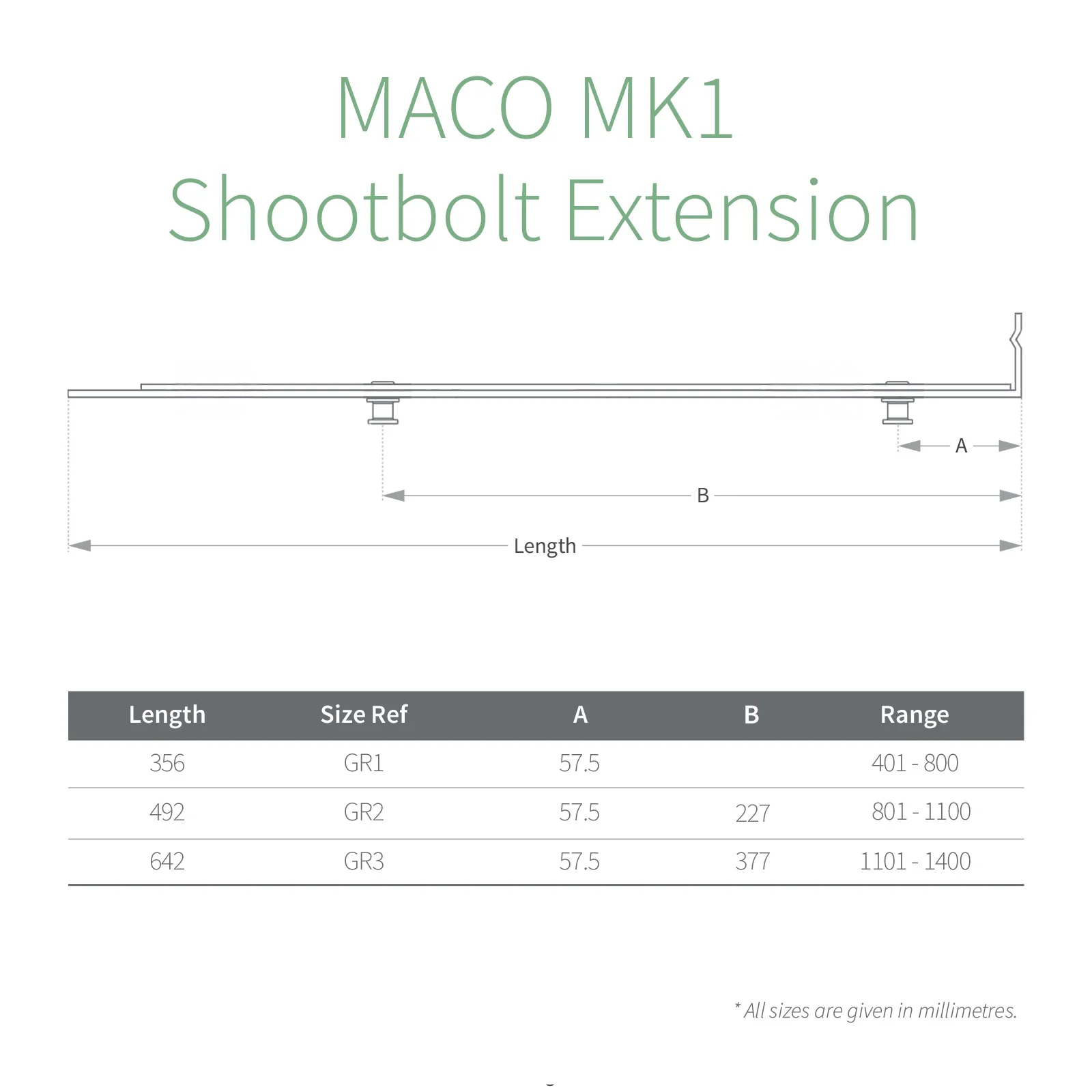 MACO MK1 Shootbolt Espag Extension Rod - Image 7