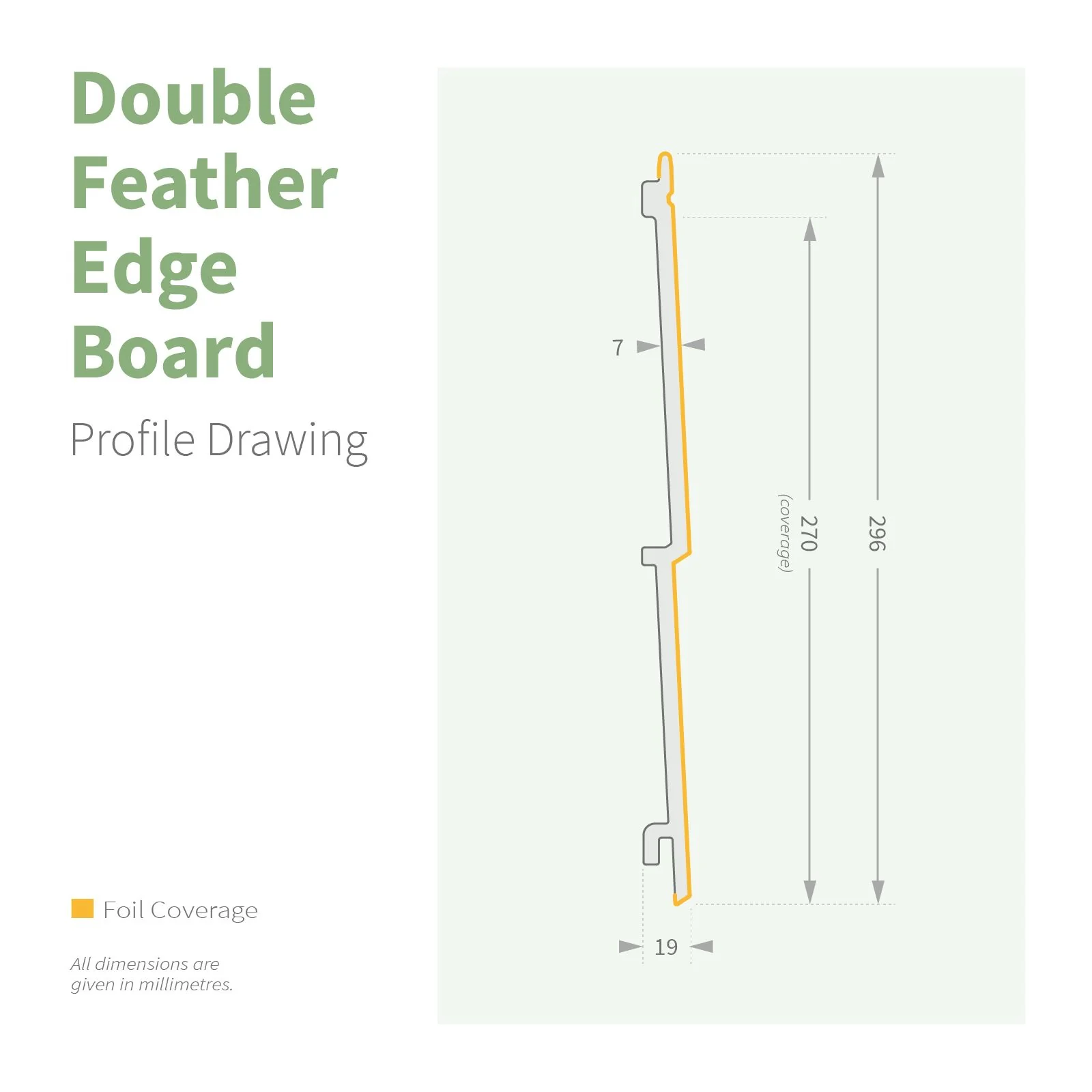 NatureClad Double Feather Edge Board - Image 2