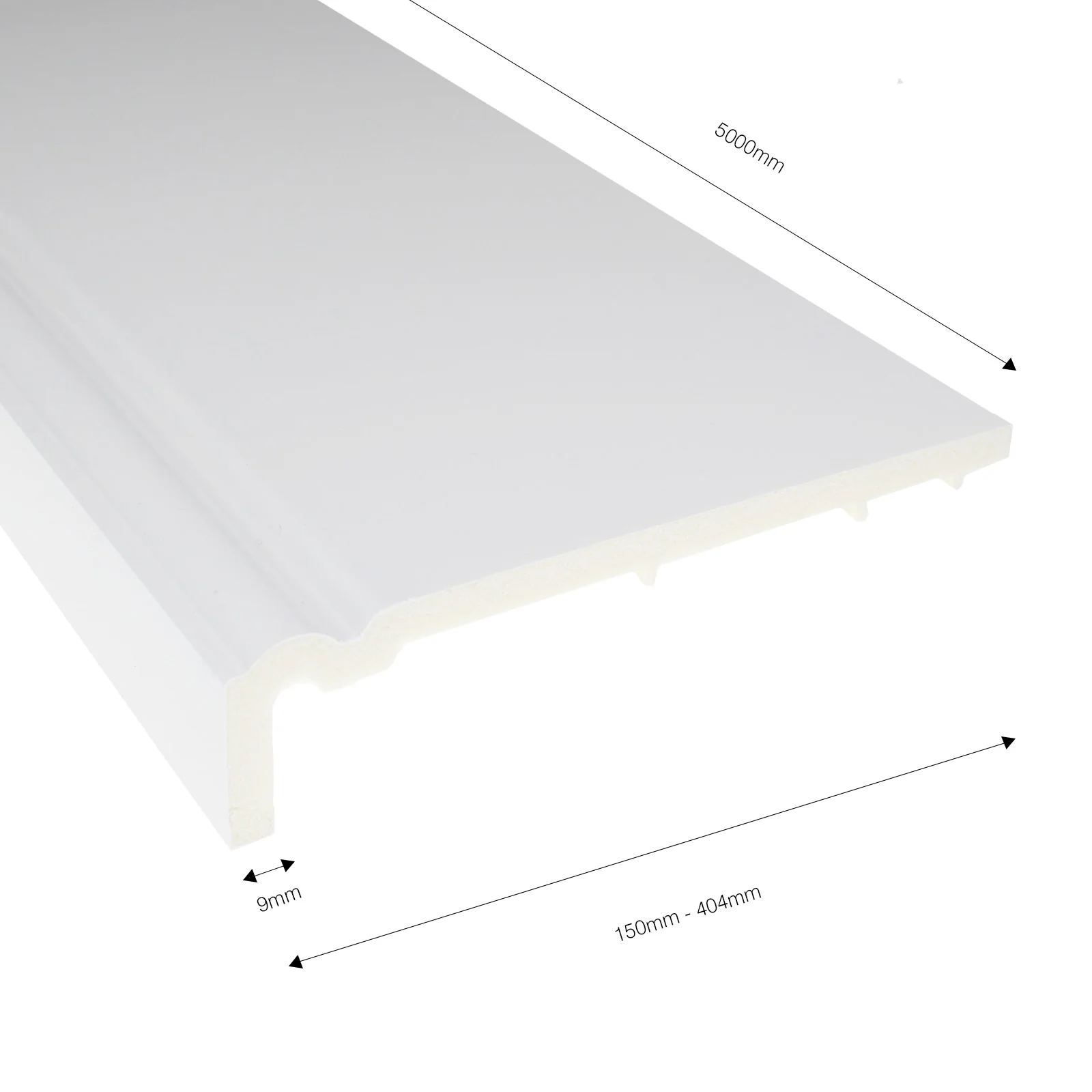 9mm Ogee Capping Board (5m) - Image 2