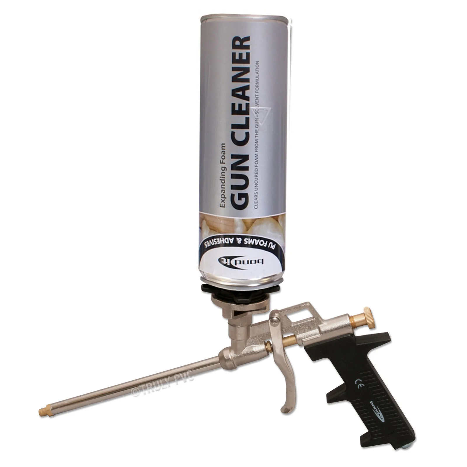 Pro PU Expanding Foam Gun + Cleaner - Image 2