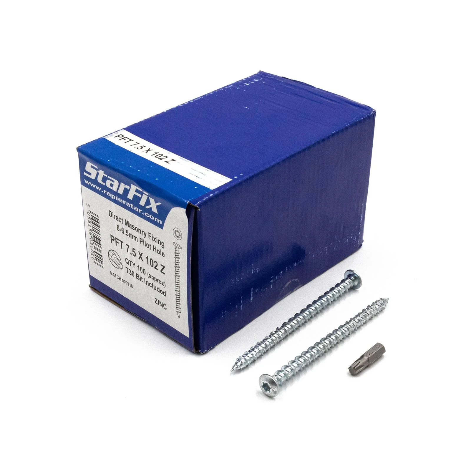 7.5mm StarFix PFT Pan Head Masonry Screws (100 Pack) - Image 15