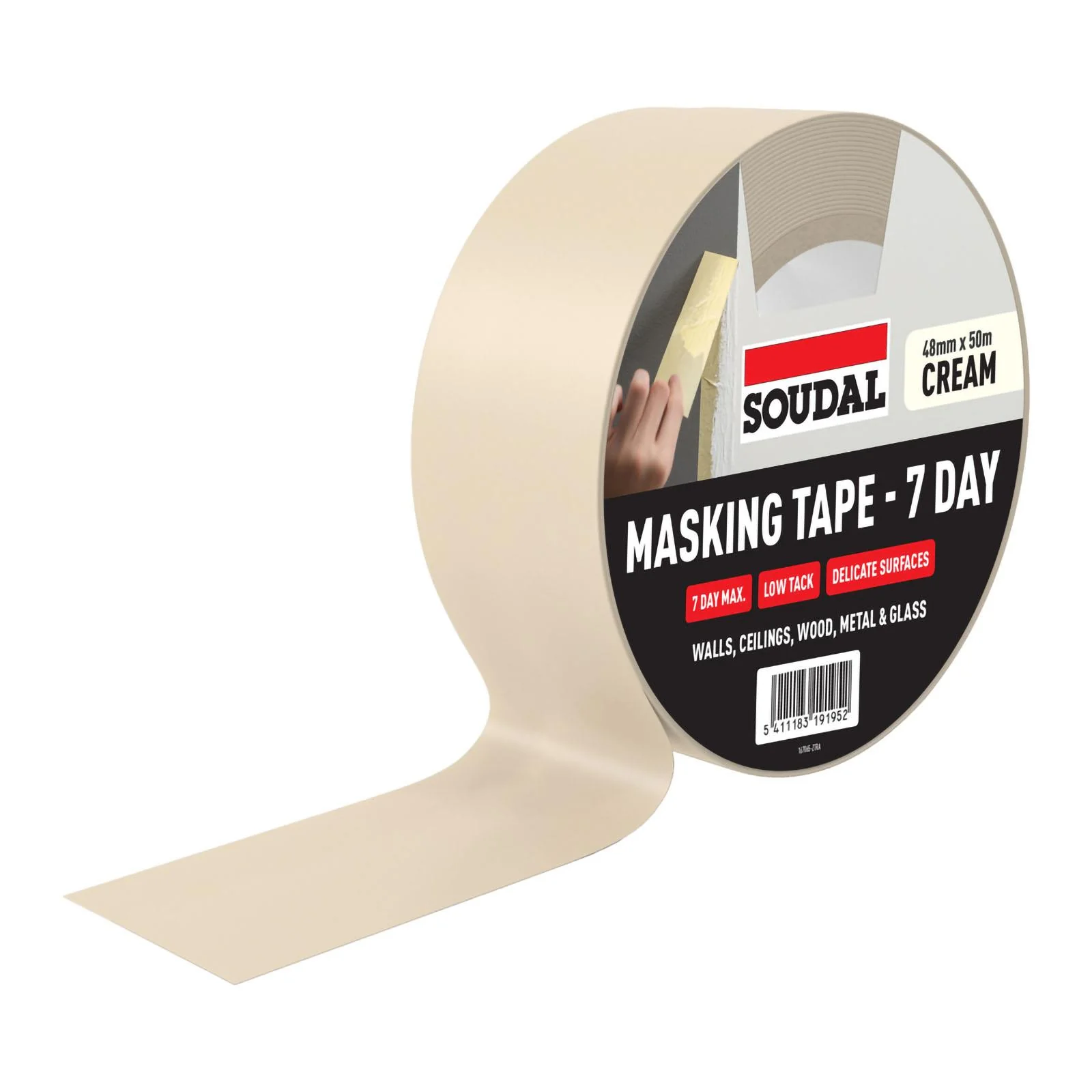 Soudal Cream General Masking Tape - Image 4