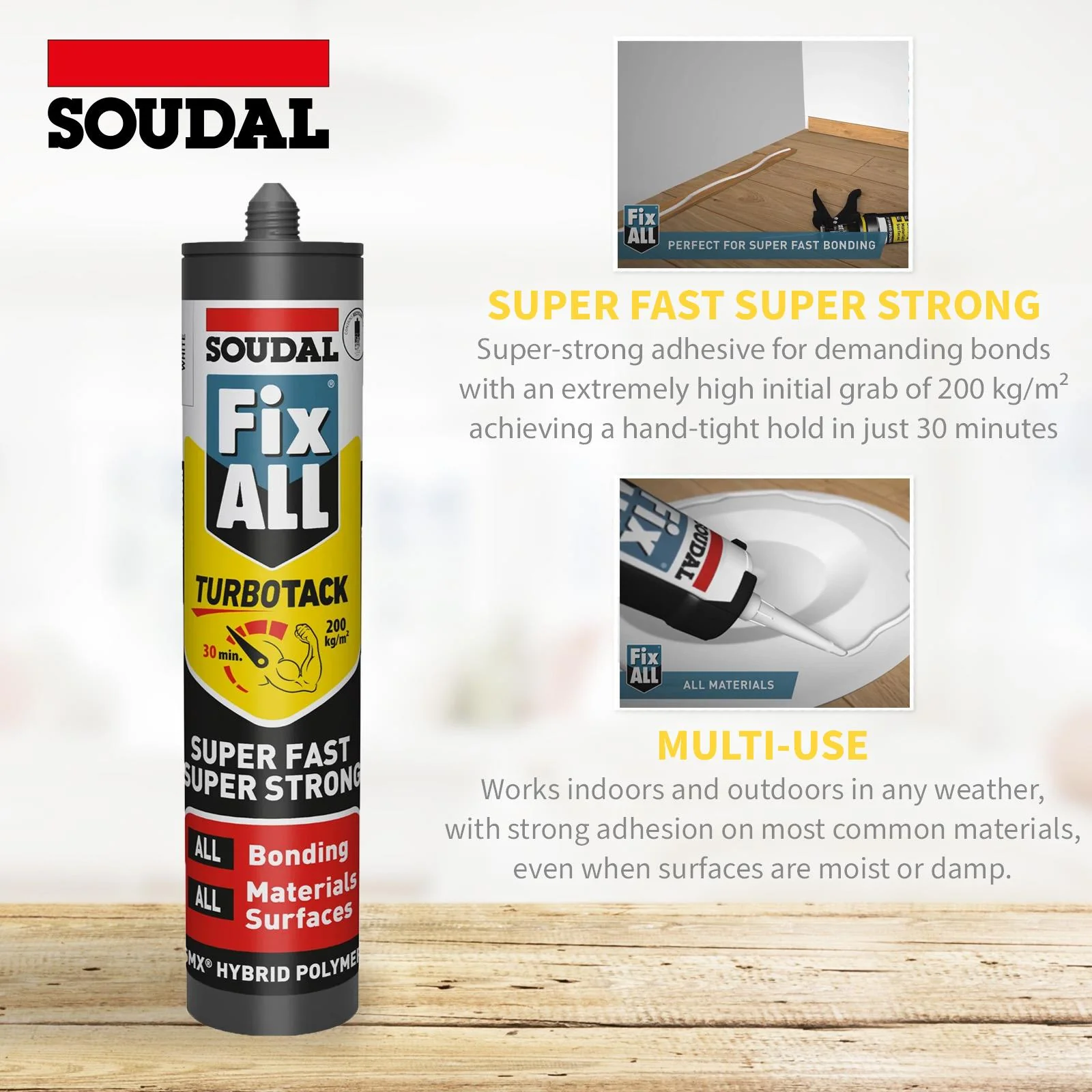 Soudal Fix ALL TurboTack Adhesive - Image 3