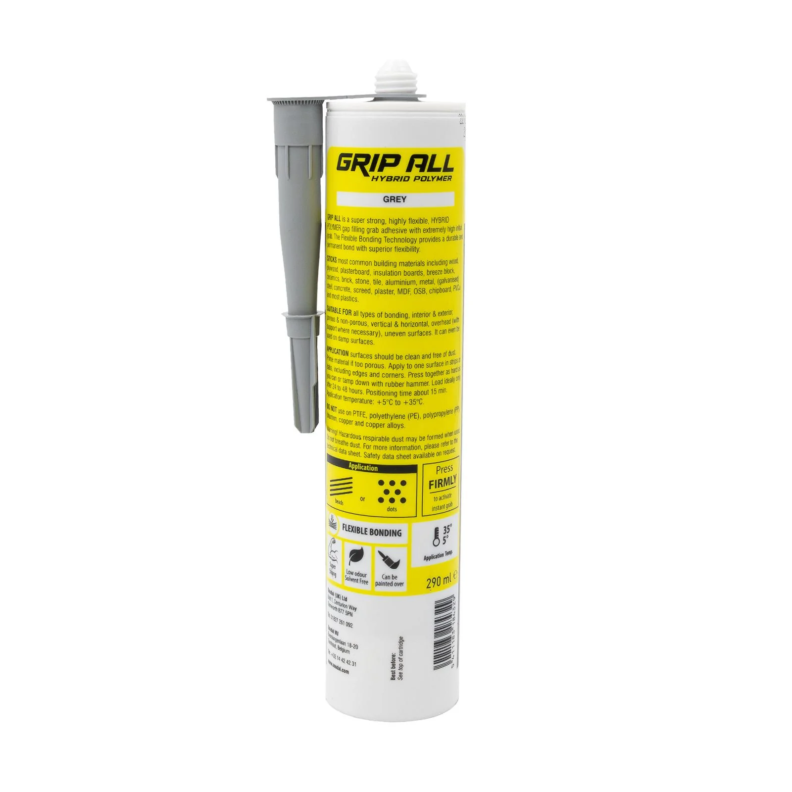 Soudal Grip ALL Hybrid Polymer Adhesive - Image 8
