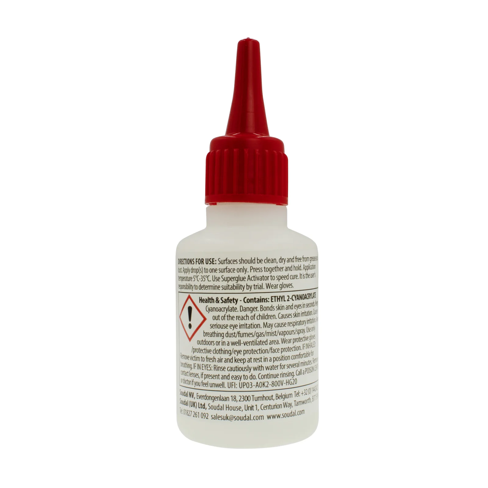 Soudal High Viscosity Superglue (50g) - Image 3
