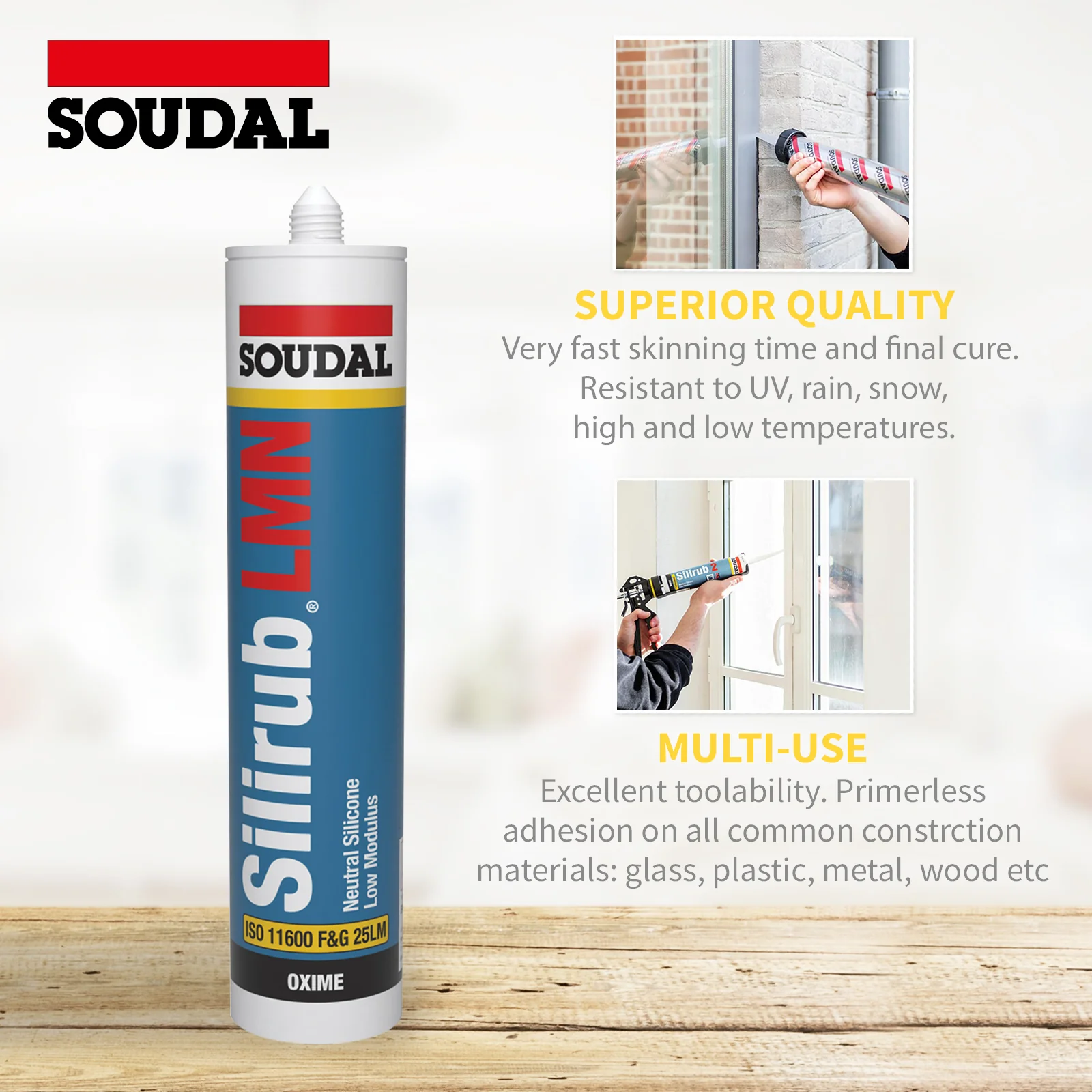 Soudal Silirub LMN Silicone - Image 3