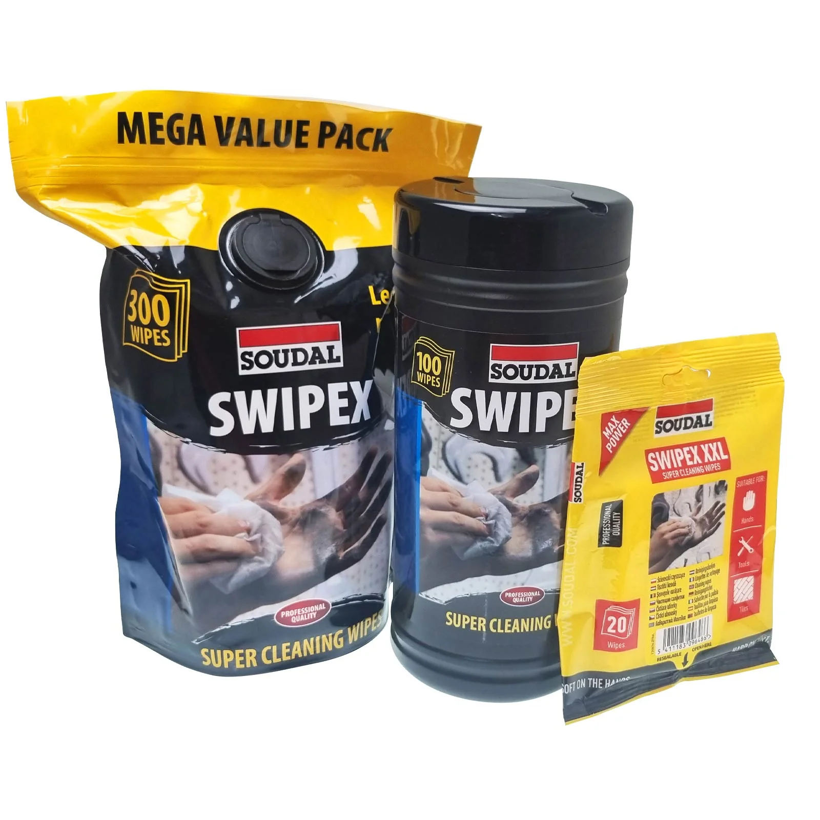 Soudal Swipex Cleaning Wipes