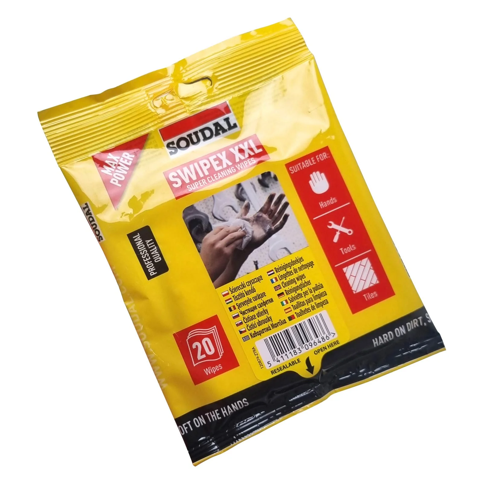 Soudal Swipex Cleaning Wipes - Image 11