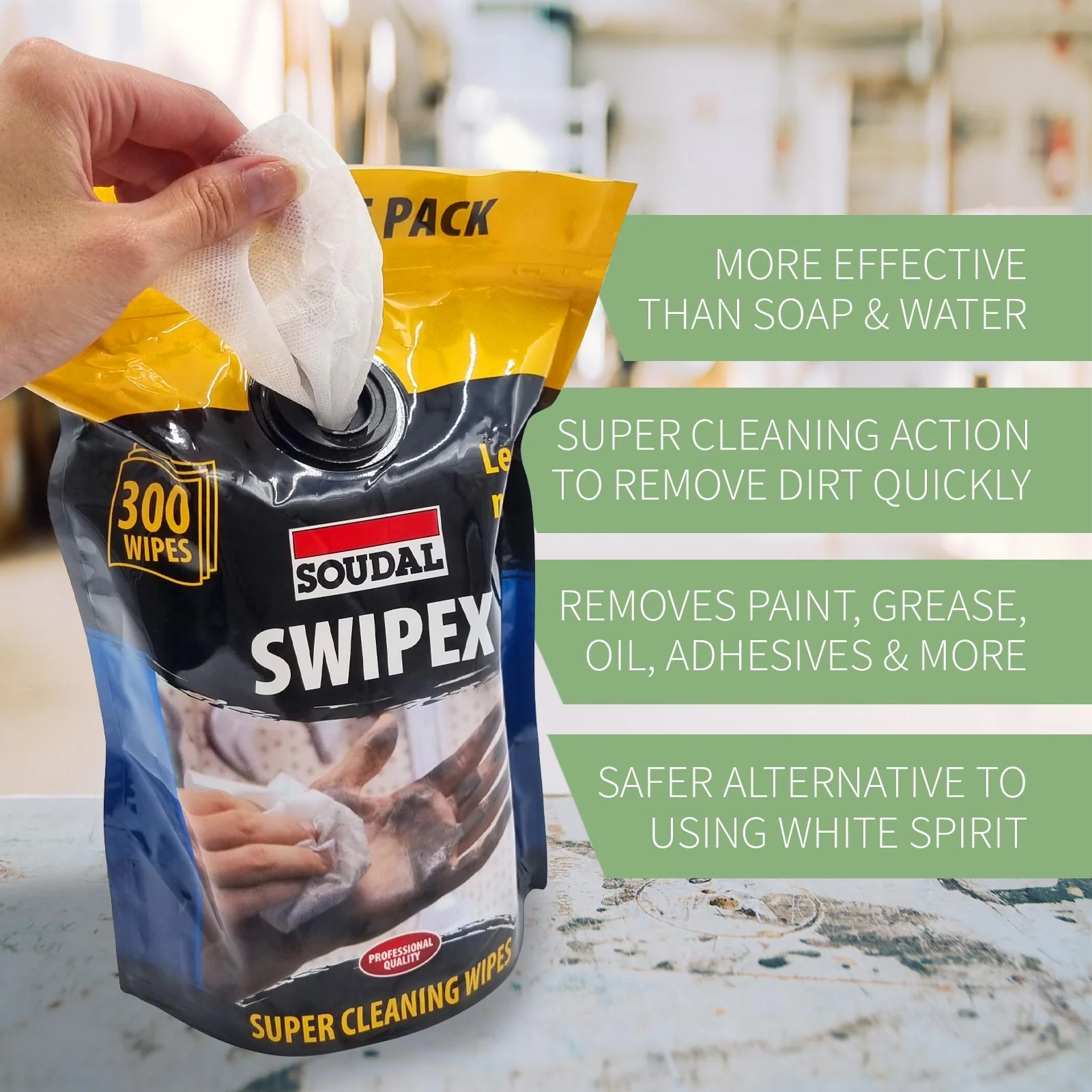 Soudal Swipex Cleaning Wipes - Image 3