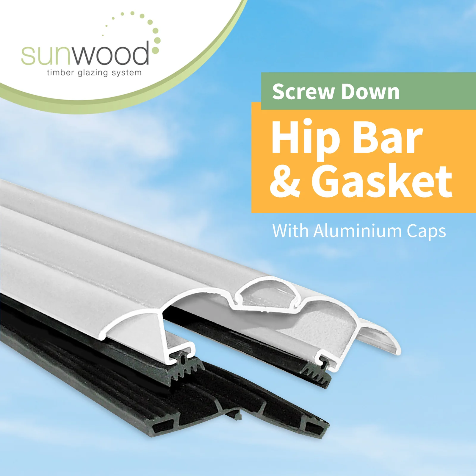 Sunwood Screw-Down Glazing Hip Bar - Image 3