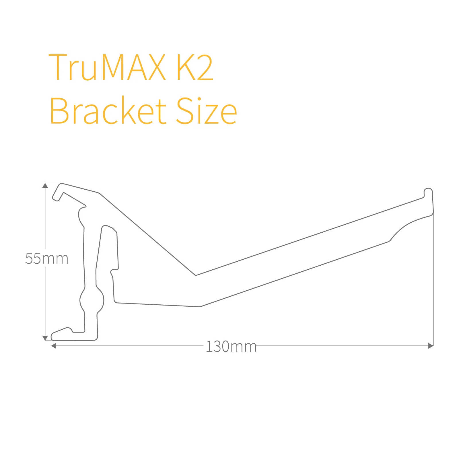 TruMAX K2 C8043 Gutter Bracket - Image 4