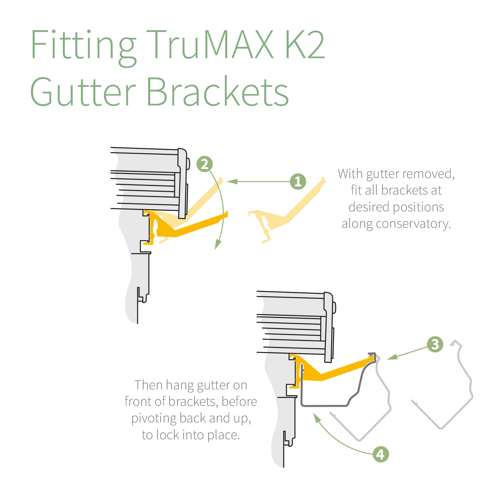 TruMAX K2 C8043 Gutter Bracket - Image 5