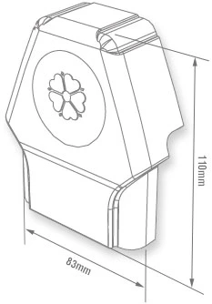 Ultraframe CCG001 Georgian Glazing Bar End Cap - Image 4