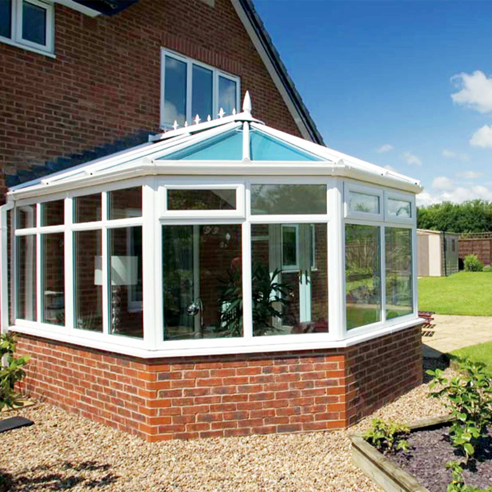 Ultraframe Chambered Glazing Bar Top Cap - Image 15