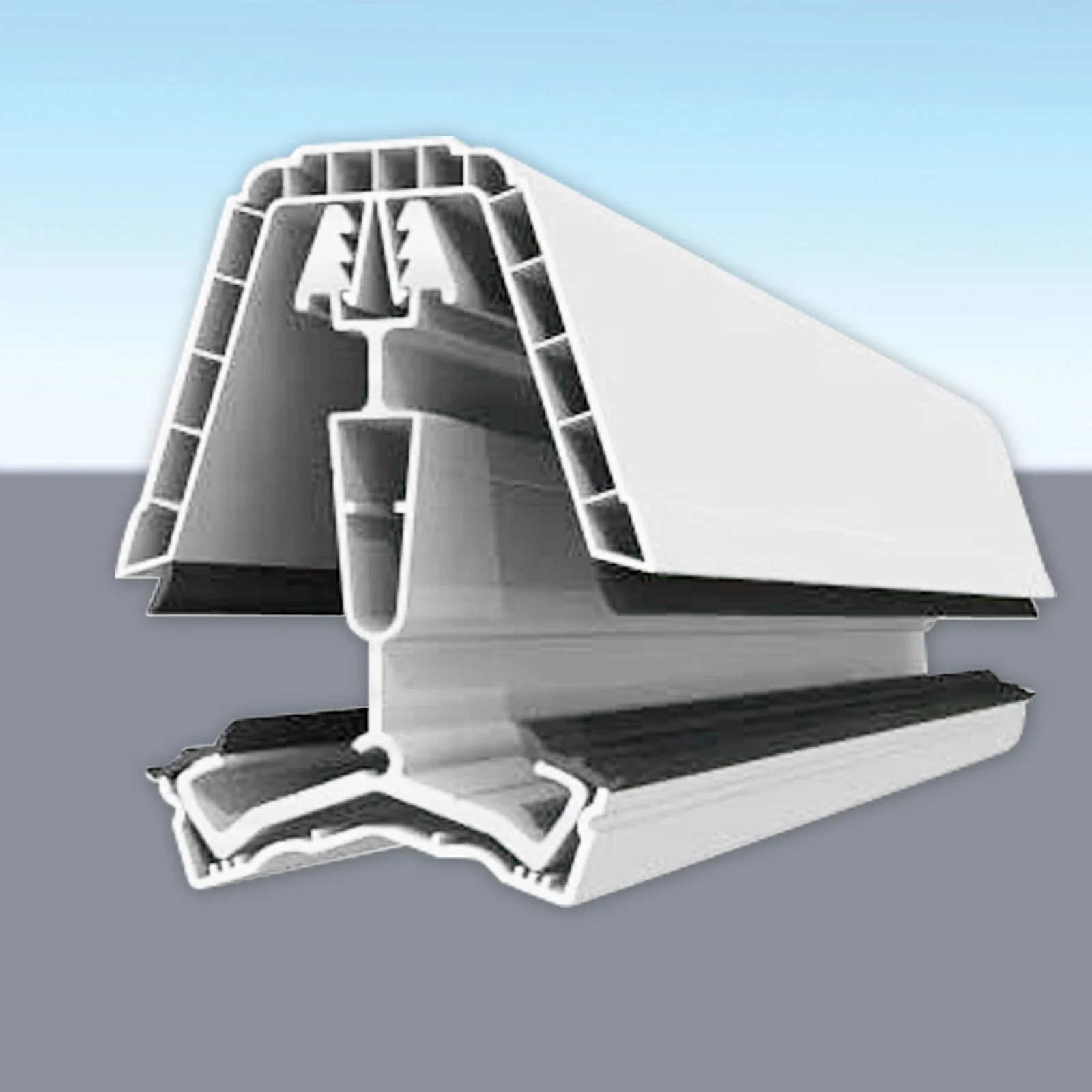 Ultraframe Chambered Glazing Bar Top Cap - Image 4