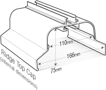 Ultraframe Double-Ended Ridge Kit (Victorian/Georgian) - Image 4
