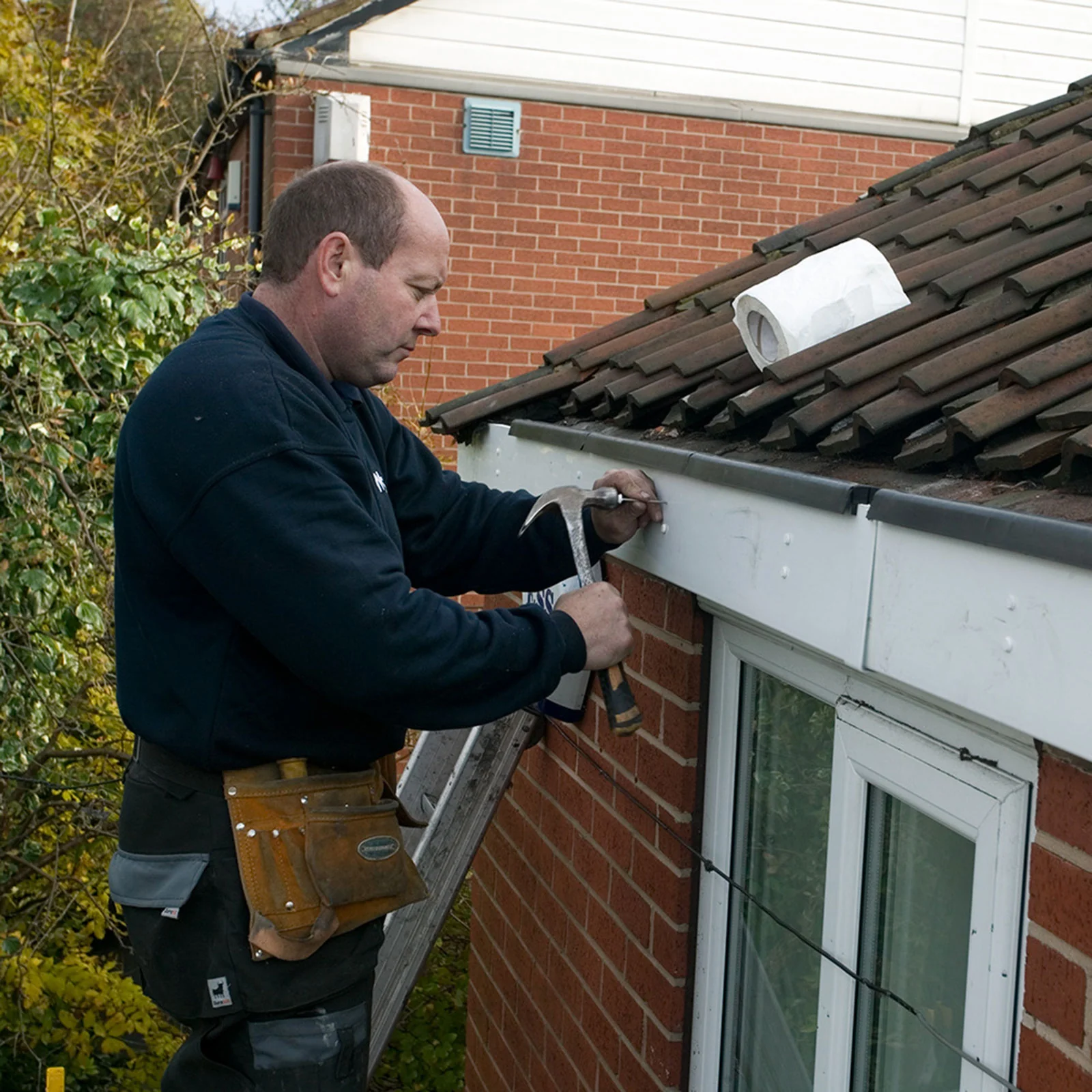 uPVC Fascia Board Joint Trim - Image 2