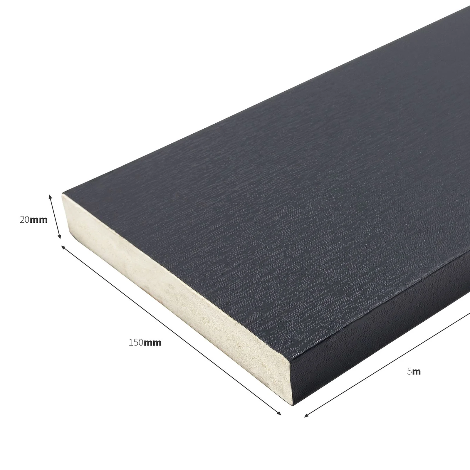 uPVC Tudor Board (150mm x 5m) - Image 5