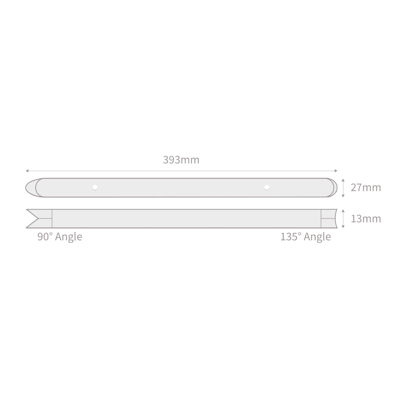 Window Board 90/135° Internal Joint - Image 2