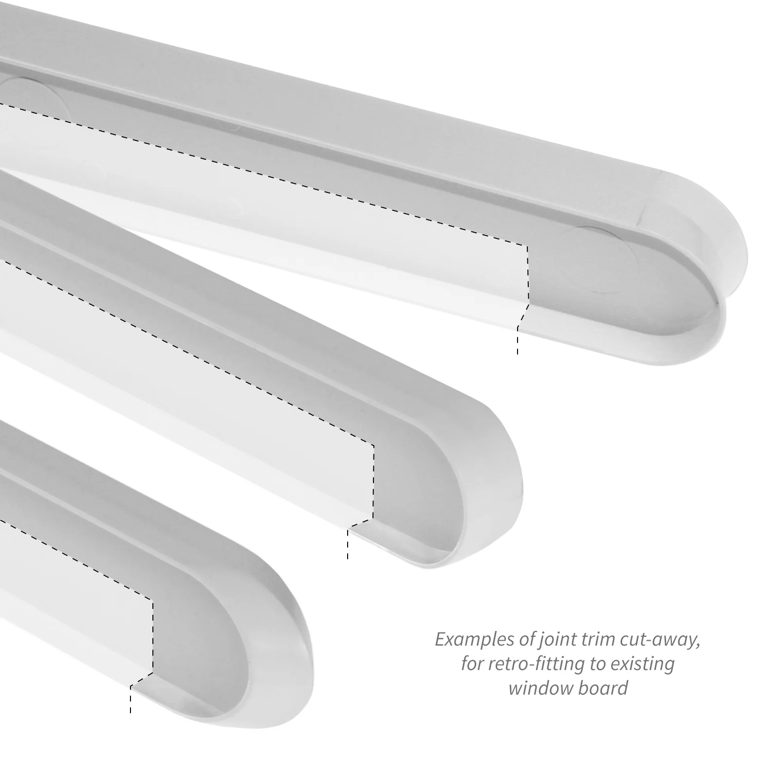 Window Board 90° External Corner and Joint - Image 3