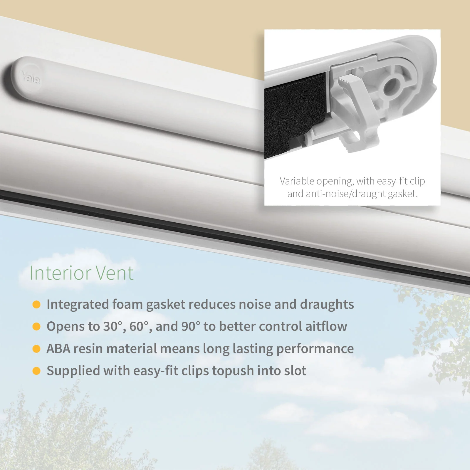 Yale SlotVent Trickle Vent - Image 2