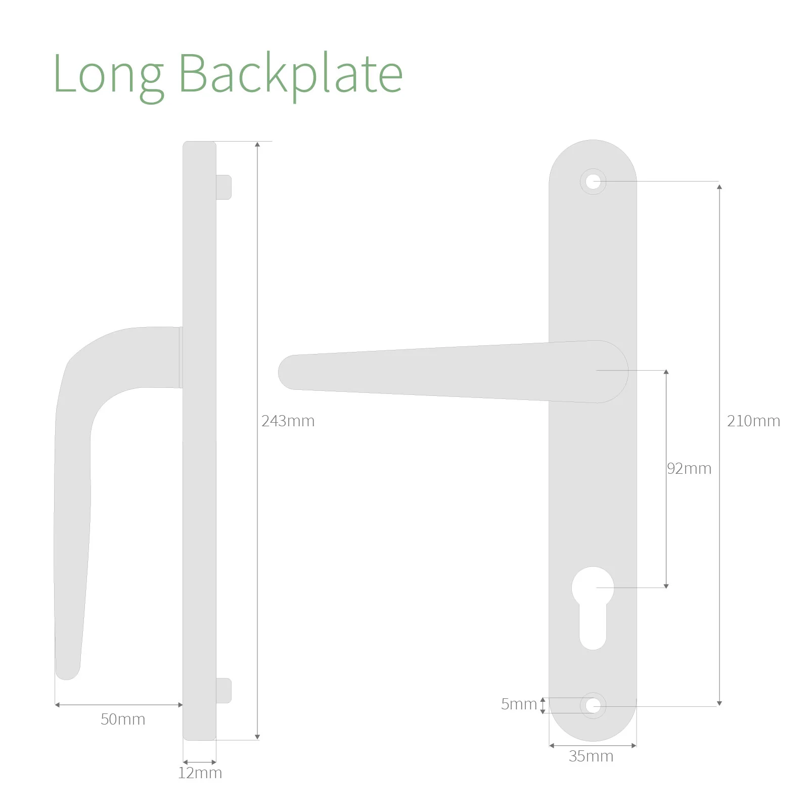 Yale Sparta Lever/Lever Door Handle - Image 5